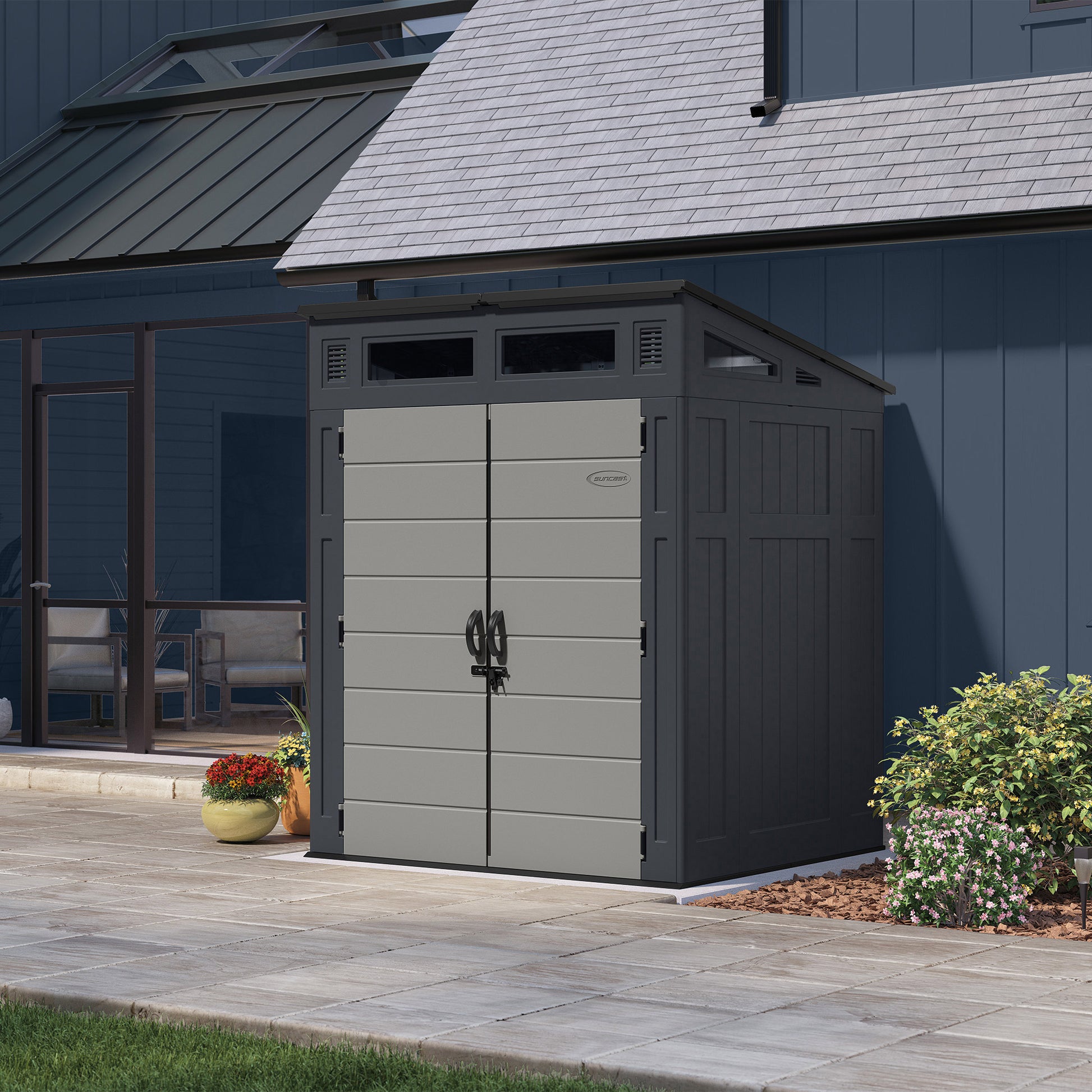 Suncast 6' X 5' Modern Shed