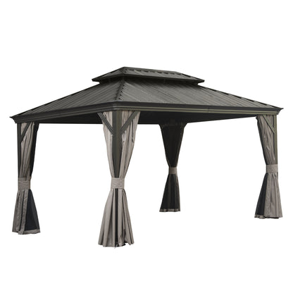 10' X 14' Hardtop Gazebo – Premium Outdoor Shelter