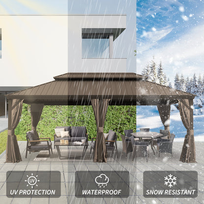 14' X 20' Hardtop Gazebo