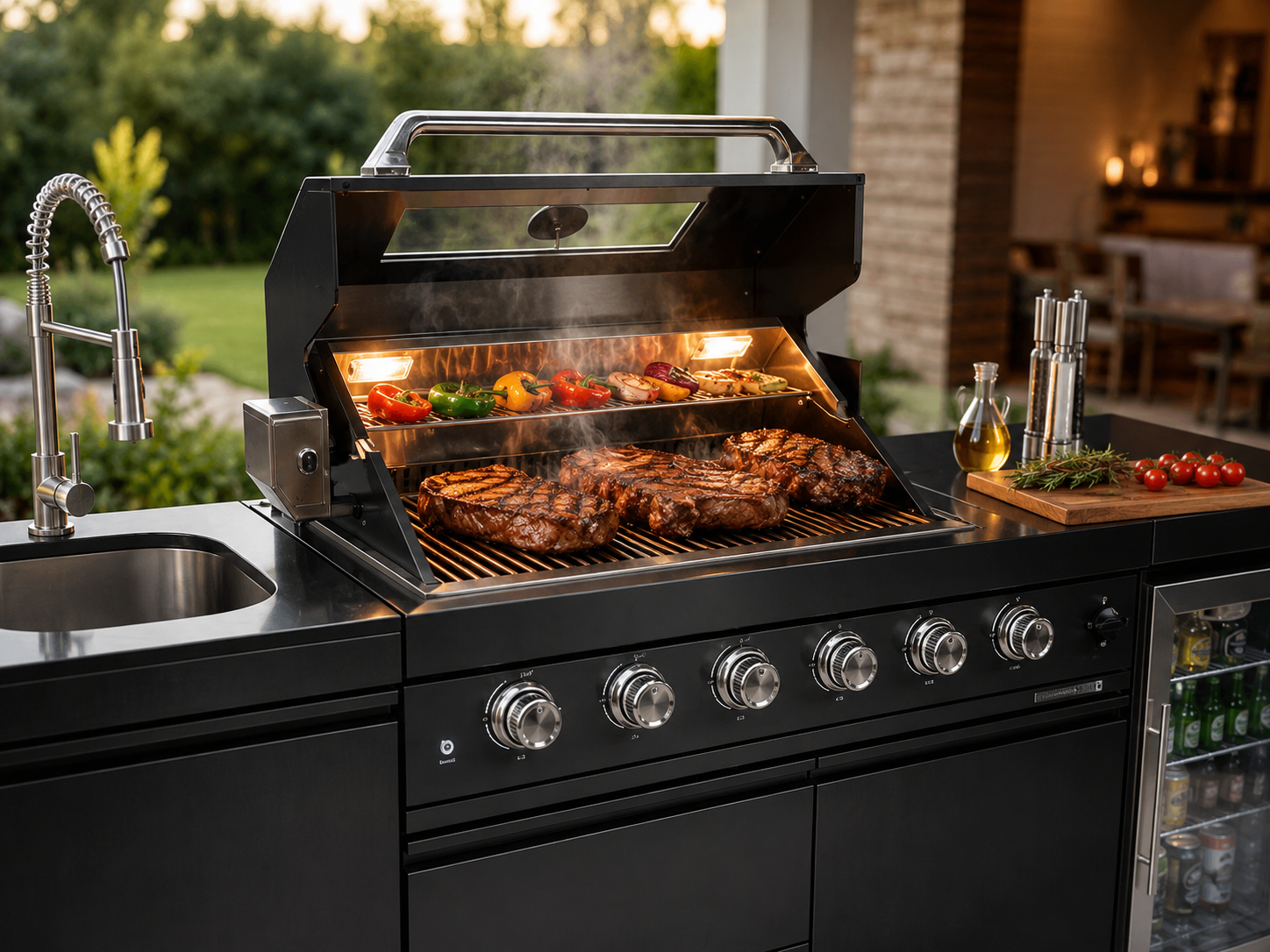 72,000 BTU 4-Burner Grill