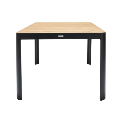 Portals Dark 4 Seater Carver Rectangular Dining set