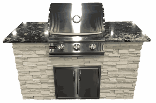 5' Outdoor Kitchen Deluxe Island!