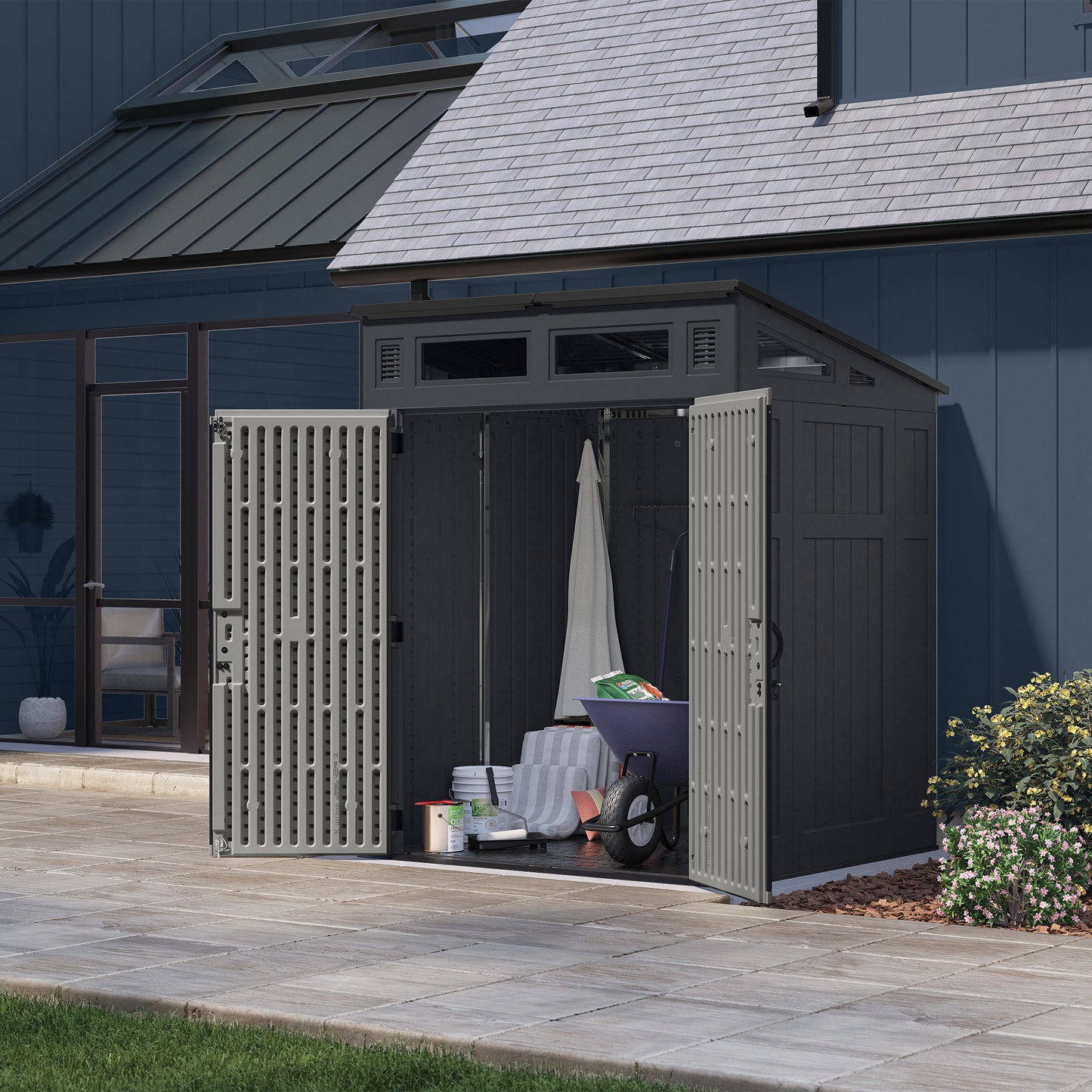 Suncast 6' X 5' Modern Shed